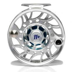 Hatch Iconic 11 Plus Fly Reel -Rio Store Iconic11PlusReelClearBlueMidArborBack