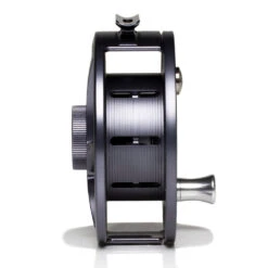 Hatch Iconic 11 Plus Fly Reel -Rio Store Iconic11PlusReelgreyBlackLargeArborSide
