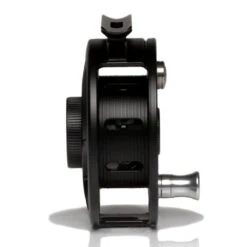 Hatch Iconic 3 Plus Fly Reel -Rio Store Iconic3PlusReelBlackSilverLargeArborSide