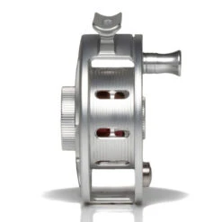 Hatch Iconic 3 Plus Fly Reel -Rio Store Iconic3PlusReelClearRedLargeArborSide