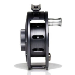Hatch Iconic 3 Plus Fly Reel -Rio Store Iconic3PlusReelGreyBlackLargeArborSide