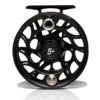 Hatch Iconic 5 Plus Fly Reel -Rio Store Iconic5PlusReelBlackSilverLargeArborBack