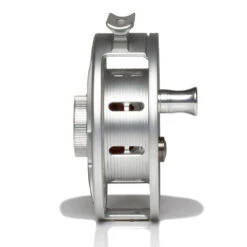 Hatch Iconic 5 Plus Fly Reel -Rio Store Iconic5PlusReelClearRedLargeArborSide