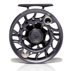 Hatch Iconic 5 Plus Fly Reel -Rio Store Iconic5PlusReelGreyBlackMidArborBack