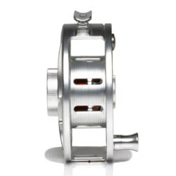 Hatch Iconic 7 Plus Fly Reel -Rio Store Iconic7PlusReelClearRedMidArborSide