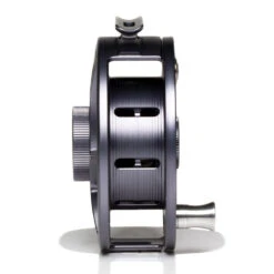 Hatch Iconic 7 Plus Fly Reel -Rio Store Iconic7PlusReelGreyBlackLargeArborSIDE