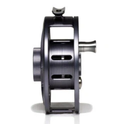 Hatch Iconic 7 Plus Fly Reel -Rio Store Iconic7PlusReelGreyBlackMidArborSide