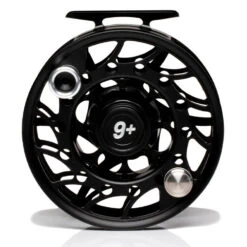 Hatch Iconic 9 Plus Fly Reel -Rio Store Iconic9PlusReelBlackSilverMidArborBack